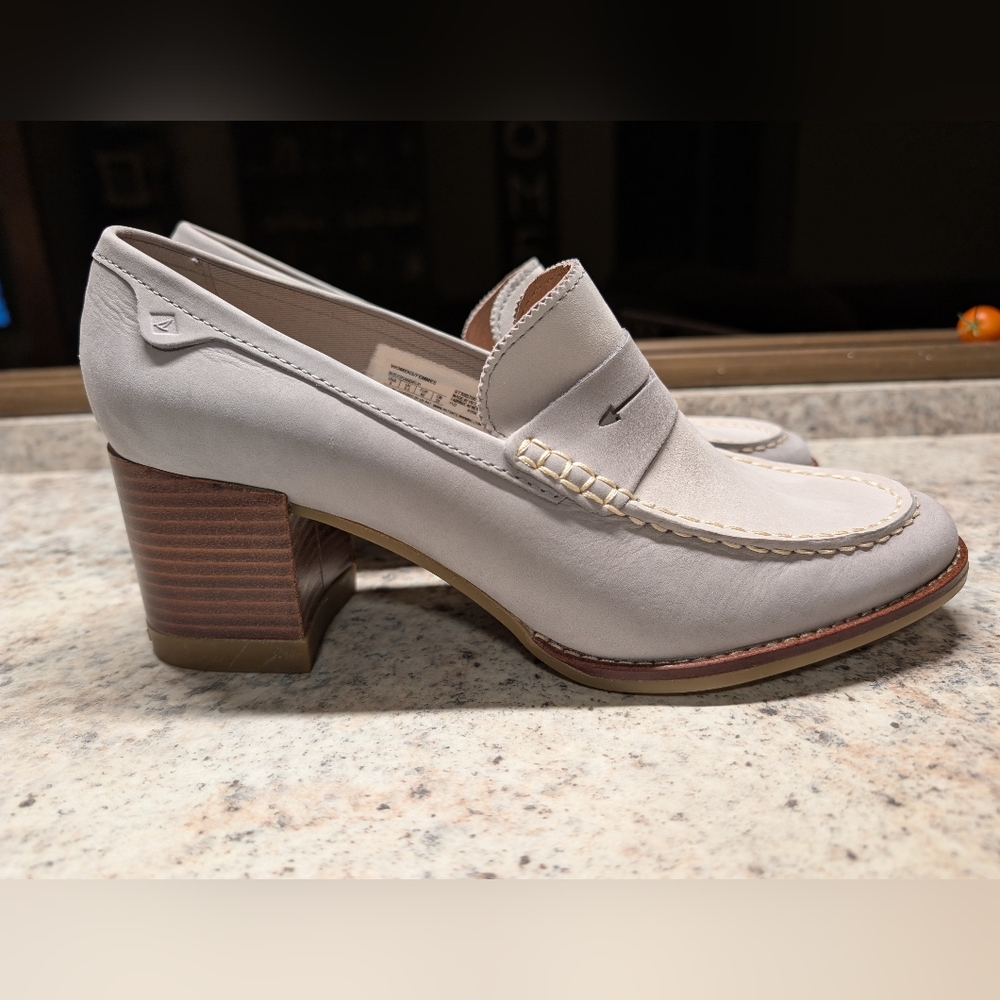 Sperry Topsider Seaport Suede Leather Penny Loafers - Women's - NWOT